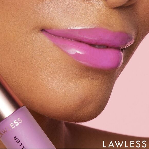 Lawless Forget The Filler Lip-Plumping Gloss - Violet Orchid - Picture 7 of 7